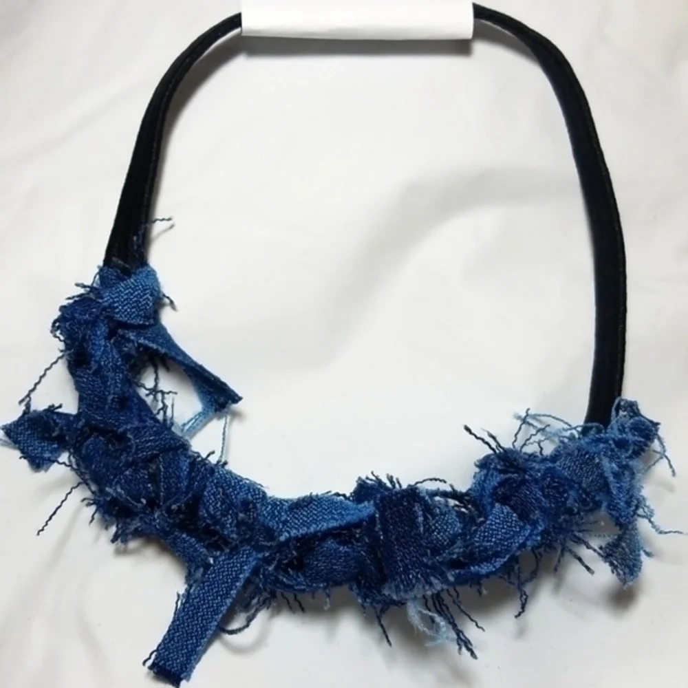 Tasty Raw Edge Denim HEADBANZ 